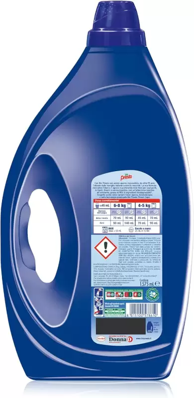 Bio Presto Detergent Lichid Automat Clasic 35 spalari 1575 ml Bax 4 buc.